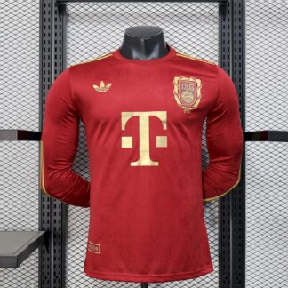 Bayern Munich 2024/25 125 Anniversary manga largas camiseta versión jugador