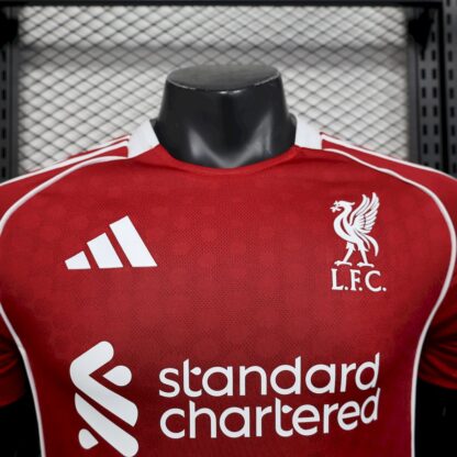 Liverpool 2025/26 local camiseta versión jugador - Image 3