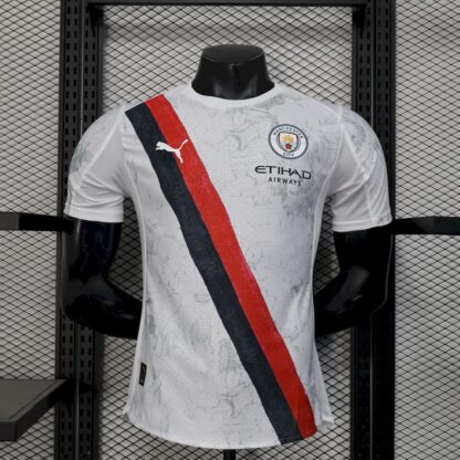 Manchester City 2025/26 visitante camiseta versión jugador