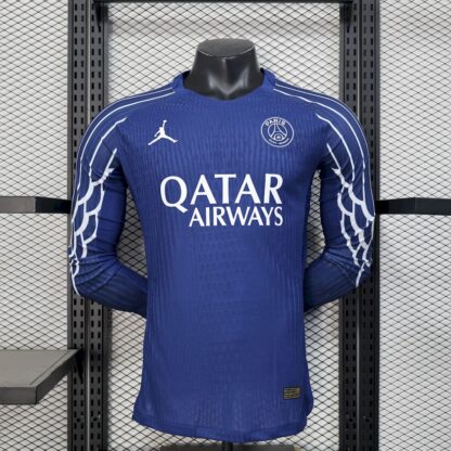 Paris Saint-Germain 2025/26 Fourth visitante manga largas camiseta versión jugador