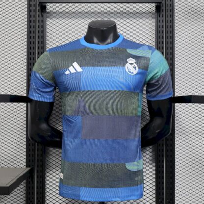 Real Madrid 2025/26 Pre-match entrenamiento suit camiseta versión jugador