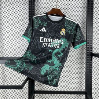 Real Madrid 2025/26 Green and Black Dragon Special Edition camiseta