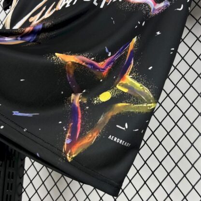 Real Madrid 2025/26 Louis Vuitton Joint Edition Black colorful version camiseta - Image 3