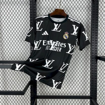 Real Madrid 2025/26 Louis Vuitton Joint Edition Black camiseta