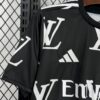 Real Madrid 2025/26 Louis Vuitton Joint Edition Black camiseta - Image 5
