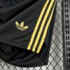 Mexico 2025/26 Gold- Black pantaloneta - Image 3
