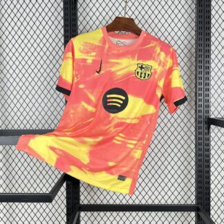 Barcelona 2025/26 Orange pre-match entrenamiento camiseta