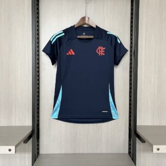 Flahombrego 2025/26 entrenamiento Wear Dark Blue Mujers camiseta