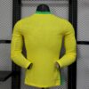 Brazil 2025/26 local manga largas camiseta versión jugador - Image 2