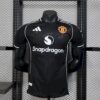 Manchester United 2025/26 Black Special Edition camiseta Player Edition