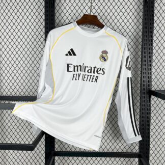 Real Madrid 2025/26 local manga largas camiseta