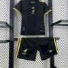 Mexico 2025/26 Gold- Black niños conjunto - Image 3