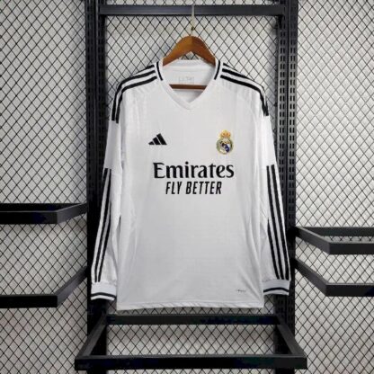 Real Madrid 2024/25 local manga largas camiseta