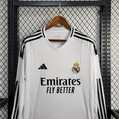 Real Madrid 2024/25 local manga largas camiseta - Image 2