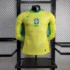 Brazil 2024/25 local manga largas camiseta versión jugador