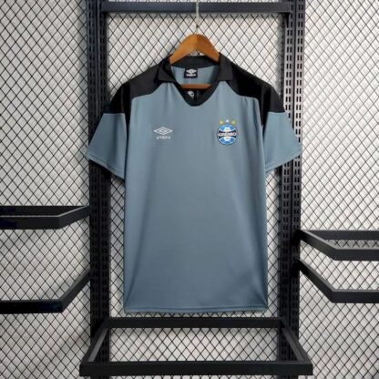 Grêmio 2023/24 Pre-Match entrenamiento camiseta Grey - Image 2