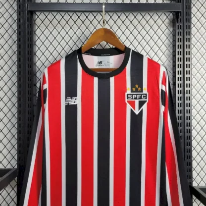 Sao Paulo 2024/25 visitante manga largas camiseta - Image 2