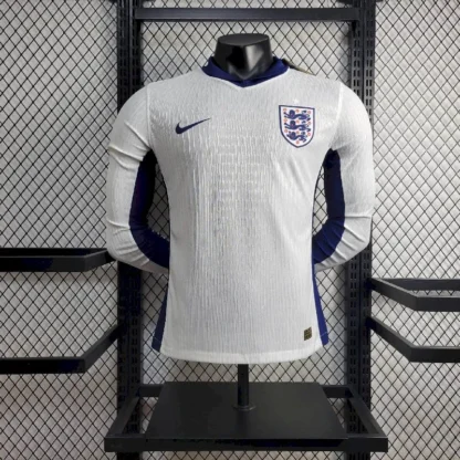 England 2024/25 Euro local manga largas camiseta versión jugador