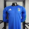 Italy 2024/25 Euro local manga largas camiseta versión jugador - Image 2