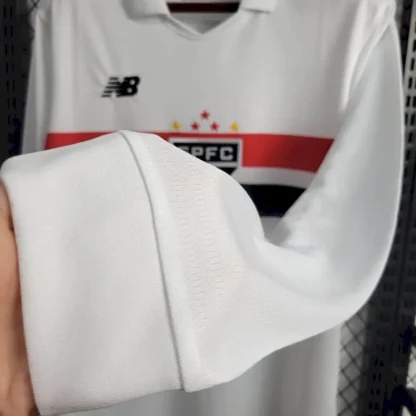 Sao Paulo 2024/25 local manga largas camiseta - Image 4