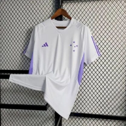 Cruzeiro 2023-24 Pre-Match entrenamiento camiseta - Image 2