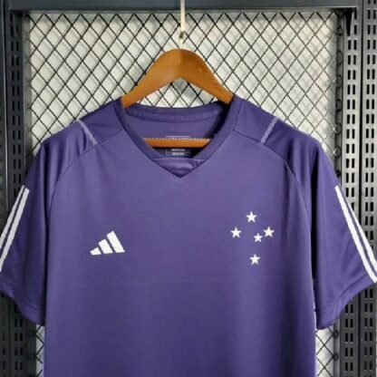 Cruzeiro 2023-24 Pre-Match entrenamiento camiseta - Image 3