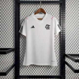 Flahombrego 2023/24 White entrenamiento Mujers camiseta