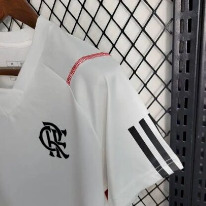Flahombrego 2023/24 White entrenamiento Mujers camiseta - Image 6