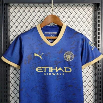 Manchester City 2023/24 Blue Special Edition niños conjunto - Image 2