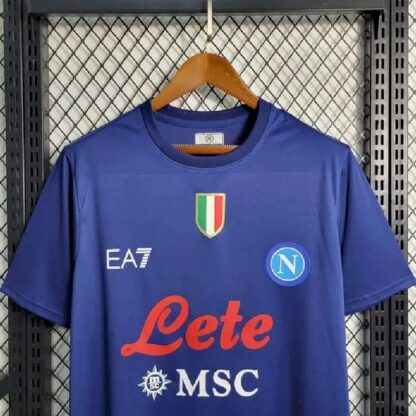 Napoli 2023-24 Pre-Match entrenamiento camiseta - Image 3