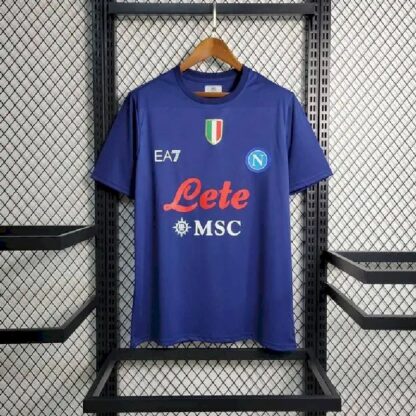 Napoli 2023-24 Pre-Match entrenamiento camiseta