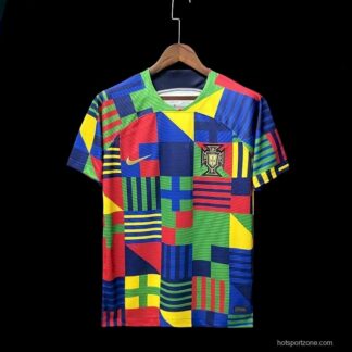 Portugal 2022 Colorful entrenamiento camiseta