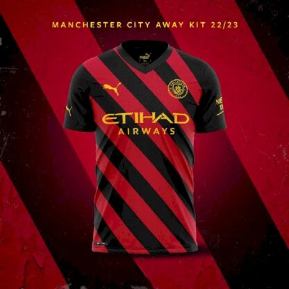 Manchester City 2022/23 visitante camiseta