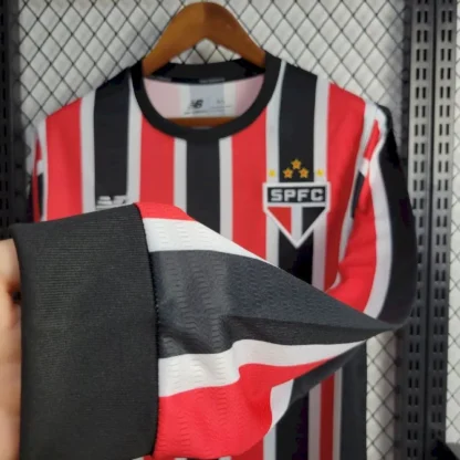 Sao Paulo 2024/25 visitante manga largas camiseta - Image 6